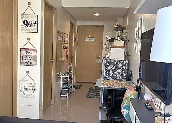 Justrelax Staycation At Vine Residences 마닐라