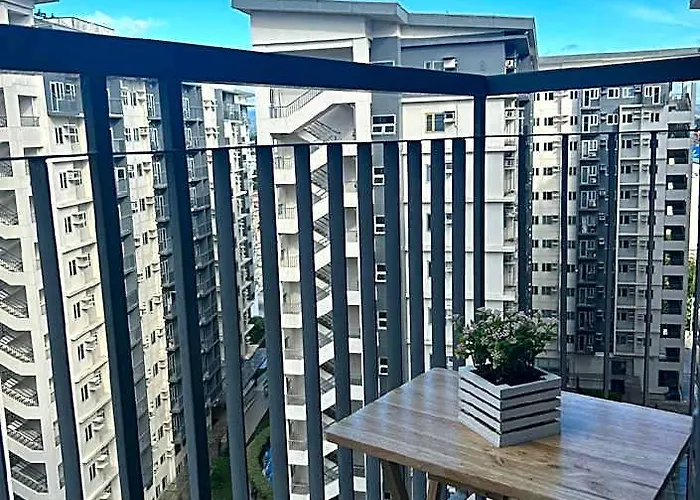 Justrelax Staycation At Vine Residences 마닐라